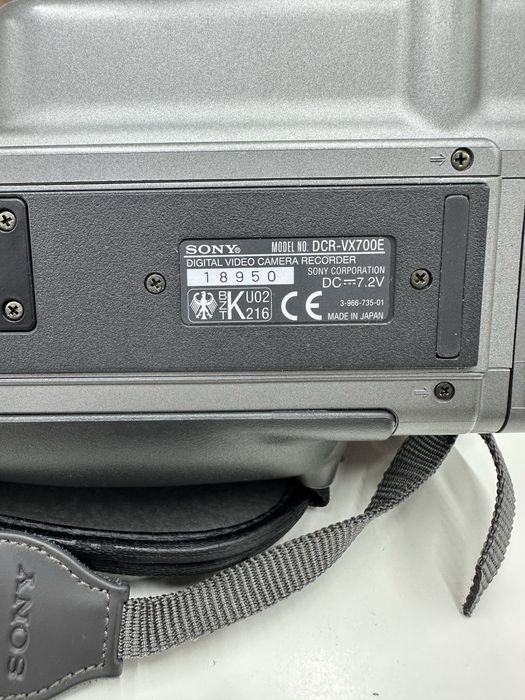 Видеокамера Sony DCR-VX700E