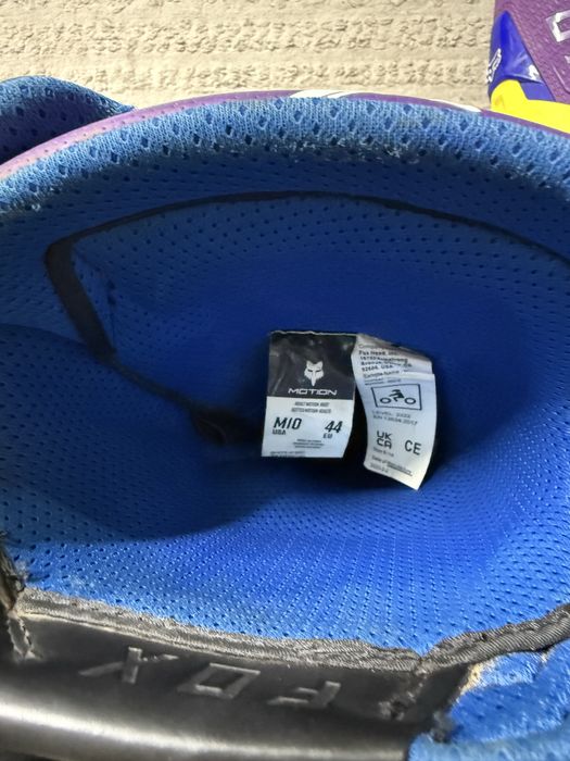 Мото боти fox instinct- motion  . Чоботи у відмінному стані розмір 44