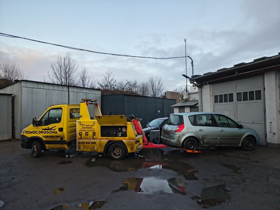 Pomoc drogowa holowanie 24 h  Zabrze Gliwice Ruda Śląska