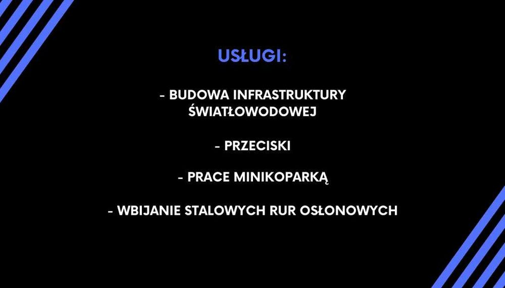 Przeciski kretem, wbijanie rur stalowych osłonowych