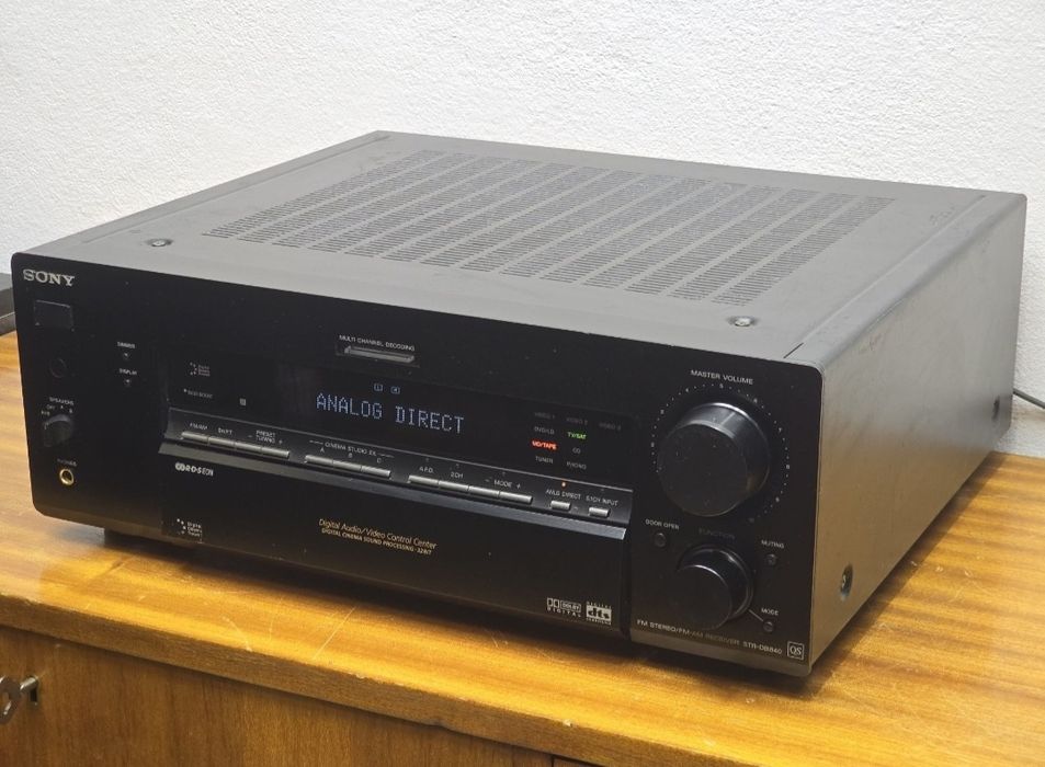 Sony STR DB 840 QS 5x100W pilot Amplituner kina domowego wzmacniacz