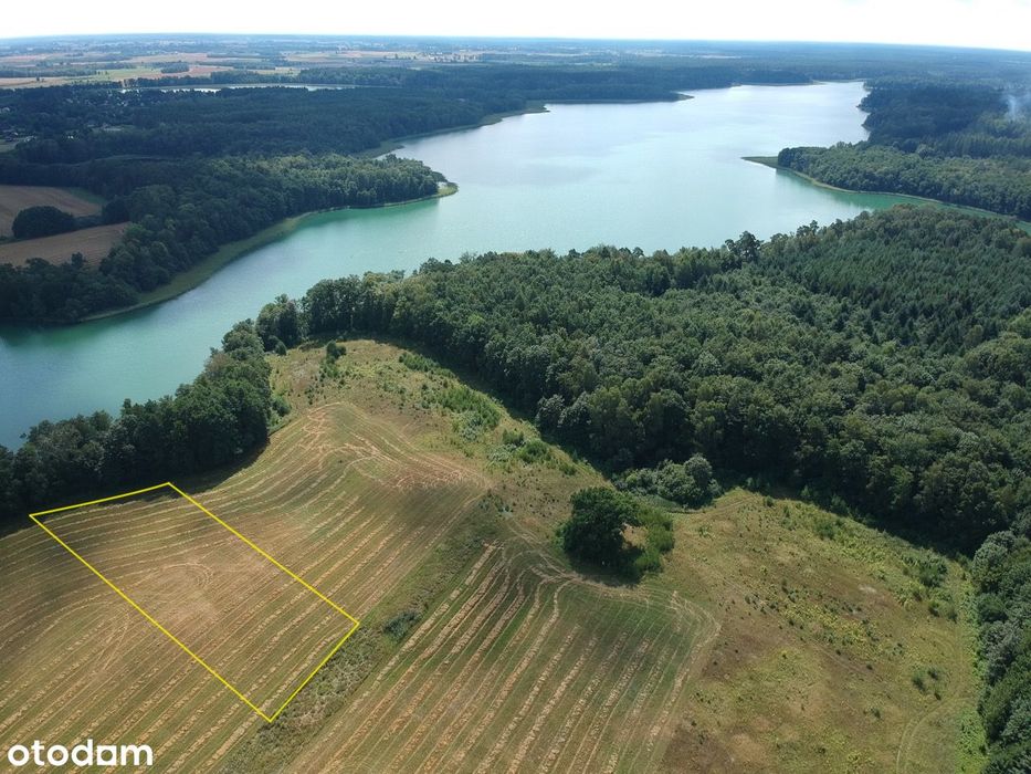Bajeczna działka budowlana prywatną linią brzegową