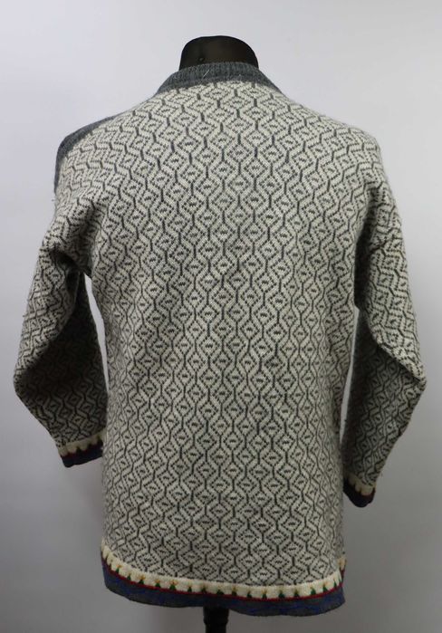 Bouviac męski wełniany sweter rozmiar M