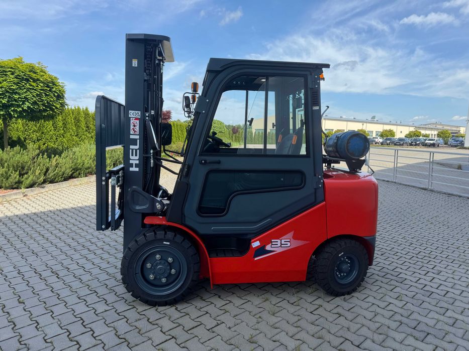 Wózek Widłowy Spalinowy Heli 3,5t Maszt 5,0m Silnik LPG Kubota 2026-03