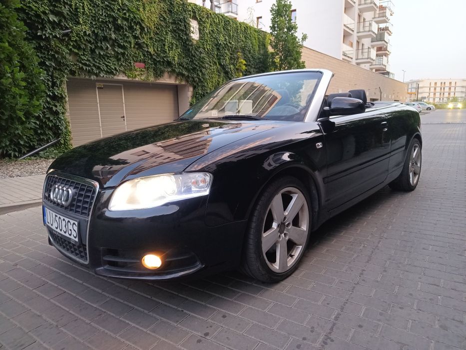 Audi A4 b6 Cabrio 1.8T benzyna  S-Line