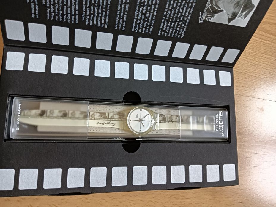 Relógio Swatch Manoel de Oliveira