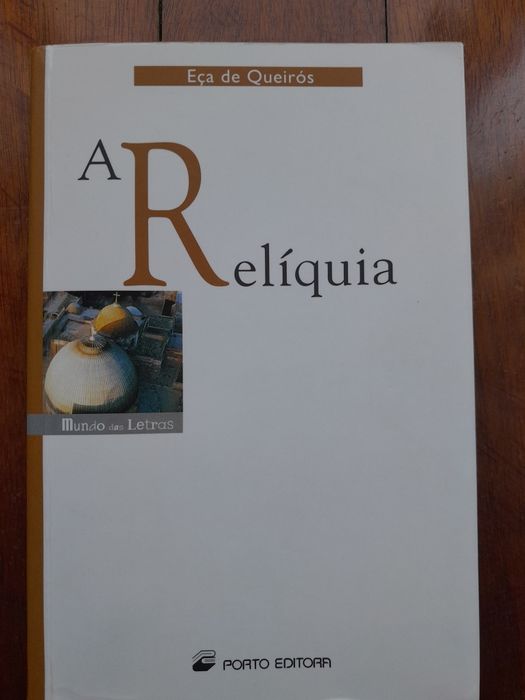 Livro "A relíquia", de Eça de Queiroz