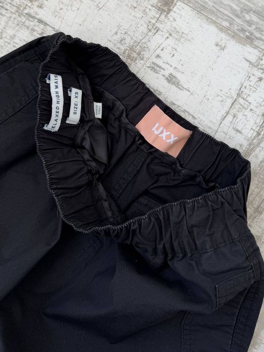 Брюки карго черные