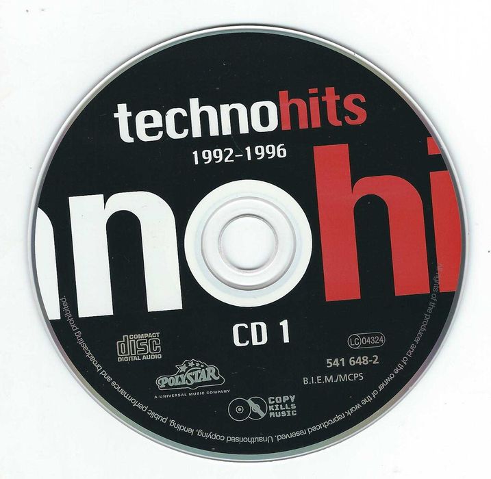 2 CD TechnoHits 92-96 (2000) (Polystar)