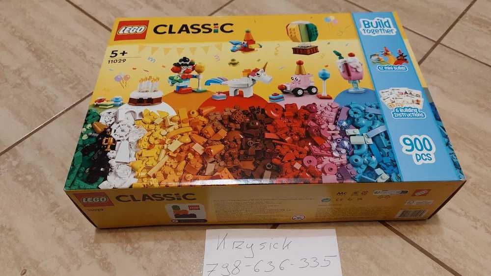Kreatywny zestaw imprezowy (LEGO Classic) - LEGO 11029 , nowe