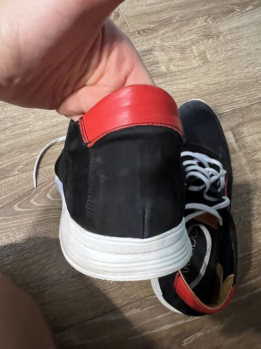 Buty męskie czarne rozm.wkładki 27cm