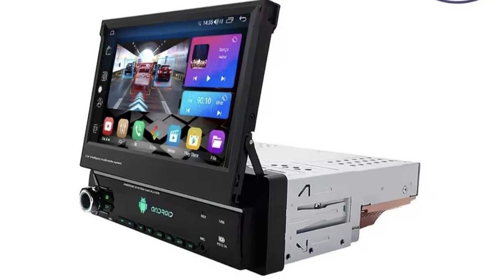 ‼️ 1DIN Android ‼️ магнітола, 4/64 GB, Carplay, Android Auto