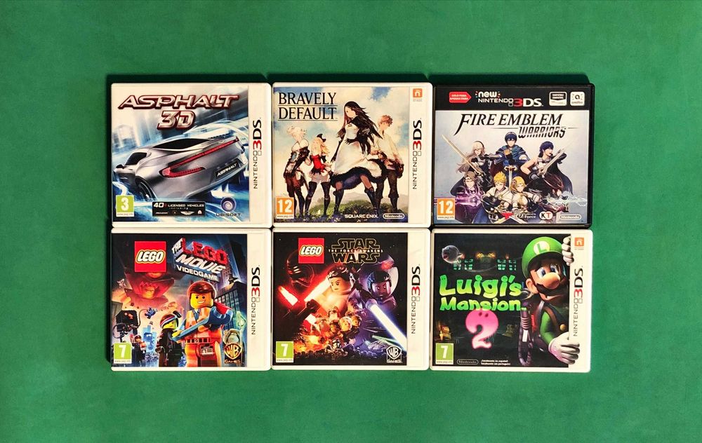 NINTENDO 3DS [desde 6€] Asphalt Bravely Lego Mario Nintendogs Sonic