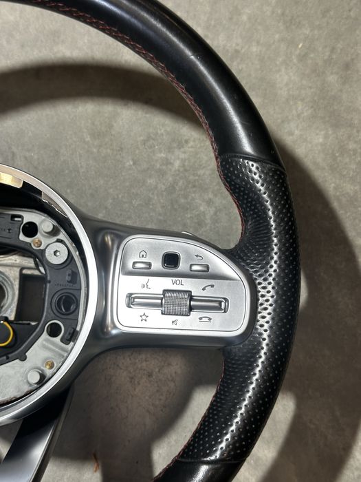 Руль мультируль Акпп с лепестками A B C E class Gle GLS  W213 W177