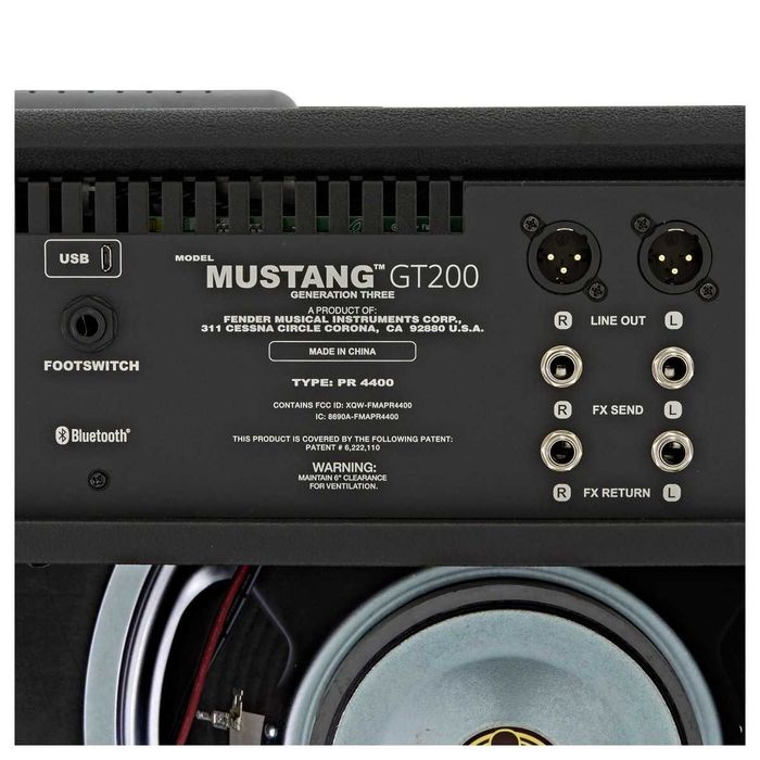 Wzmaczniacz FENDER MUSTANG GT200