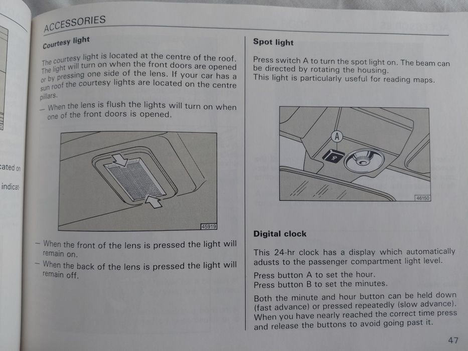 Instrukcja Fiat Uno - po angielsku
