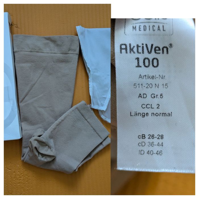 Компресійні колготи, панчохи, гольфи Mediven, Veno Train, Juzo