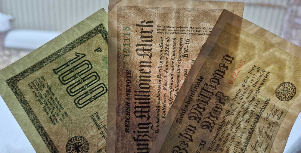 Набір банкнот світу 1920 - 1930 років  6 бон