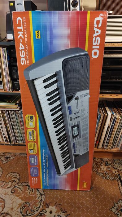 Keyboard CASIO CTK-496 Szperownia Andrychów