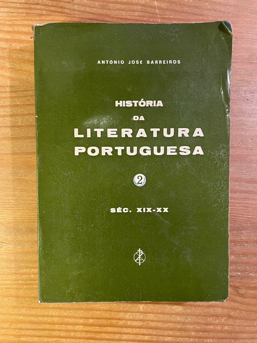 História da Literatura Portuguesa - António José Barreiros (p. grátis)