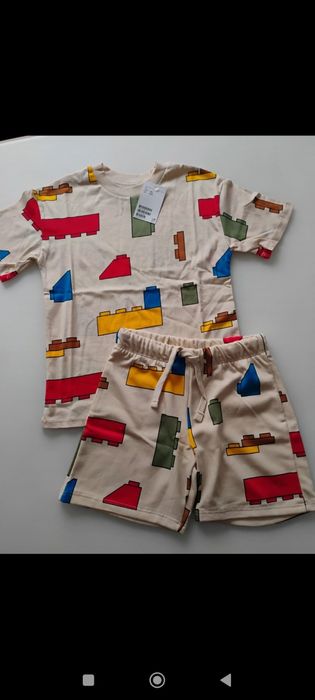 Komplet h&m, rozmiar 122