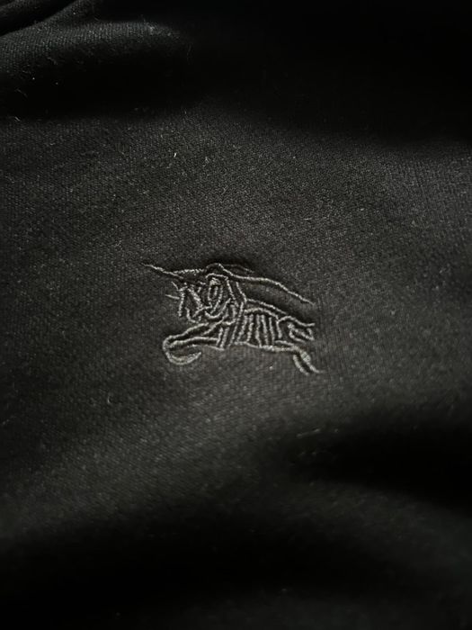 Czarna bluza burberry