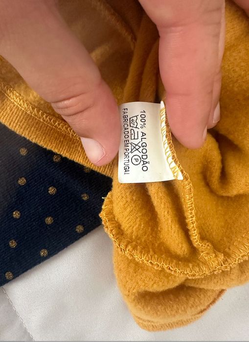 Conjunto Camisola + Calças Azuis 3M novo