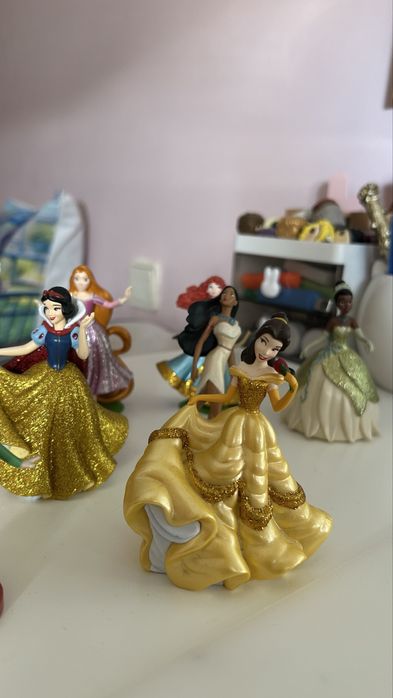 Original Disney figuras Colecionáveis - 10 princesas disney