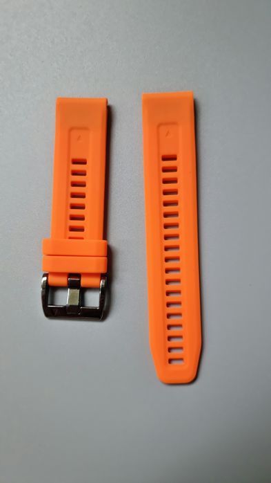Silikonowy pasek Keweni do Amazfit Falcon pomarańczowy