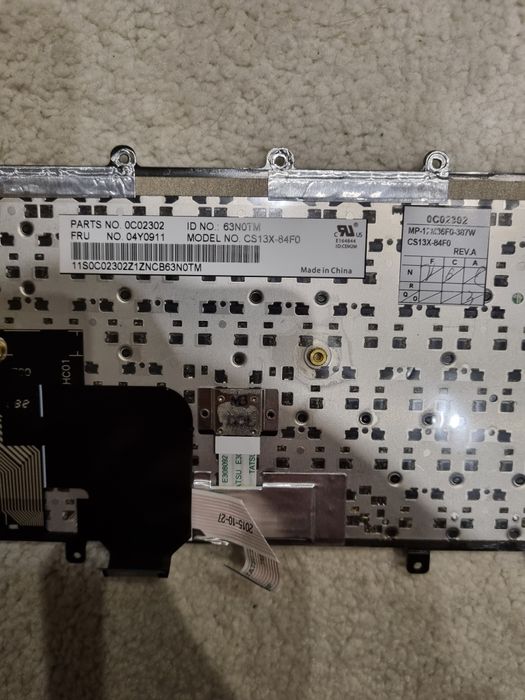 Klawiatura Lenovo ThinkPad x240 x250 x260