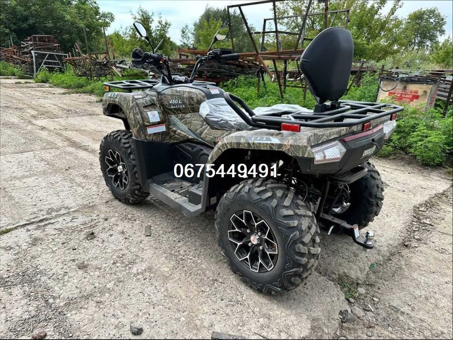 Квадроцикл SokMoto RAPTOR 450L EFI EPS*Безкоштовно Їдемо до ХАТИ!