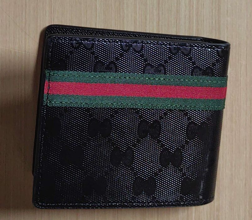 Carteira de luxo para homem gucci