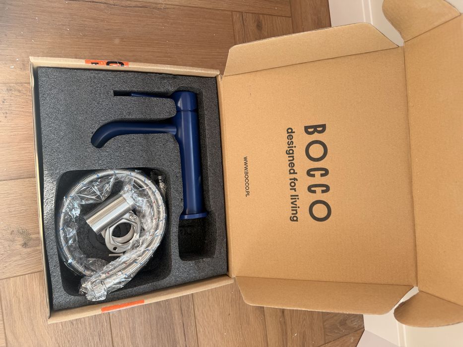 BOCCO Structa Cobalt Blue – nowa bateria umywalkowa nablatowa