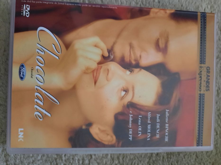 Conjunto de filmes em DVD