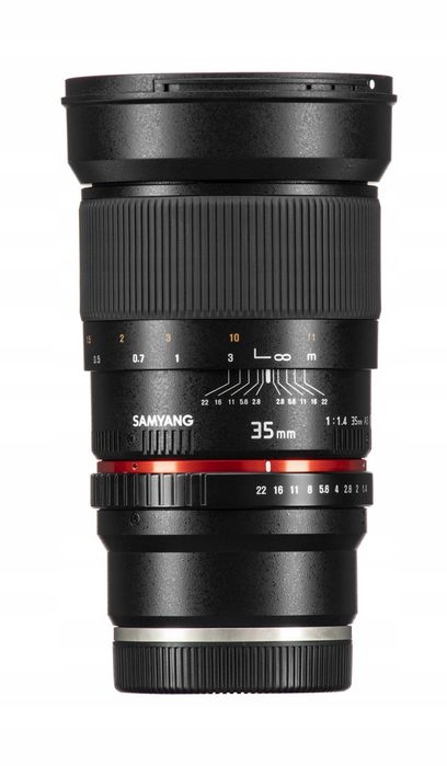 Samyang 35mm f/1.4 AS UMC, Sony E, jak nowy