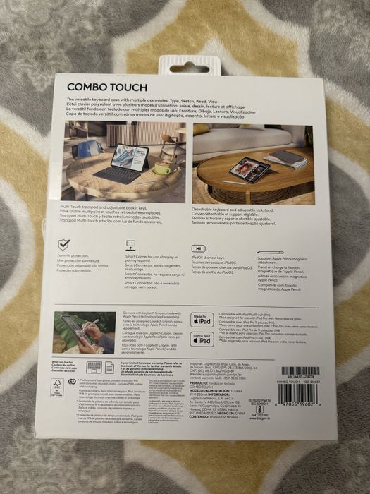 Продаю чехол- клавиатуру Logitech для Ipad  pro 11  M4