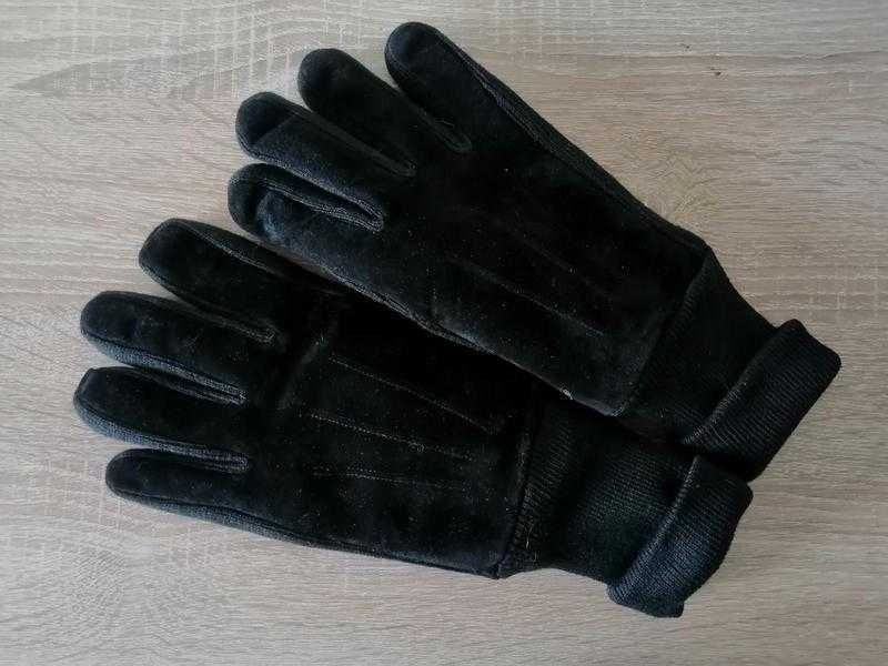 Перчатки sinsay m-l замша флис