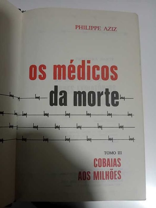 4 Livros os Médicos da Morte de Philippe Aziz
