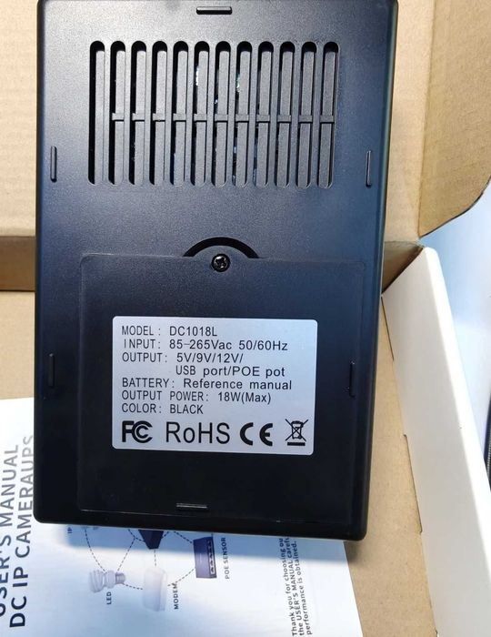 Безперебійник для роутера UPS DC1018L, ДБЖ 18650 павербанк для Wi-Fi