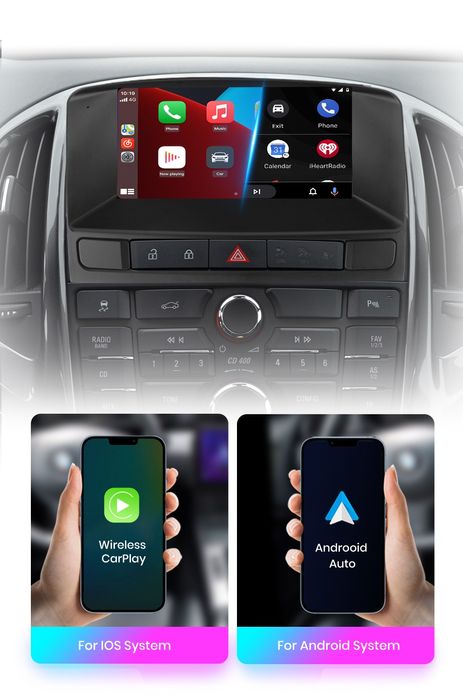 Rádio Android 6/128GB 8Core Opel Astra J 2010-15 CarPlay GPS 4G NOVO