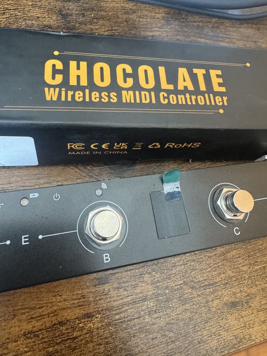 M-Vave Chocolate Wireless MIDI Controller (como novo)