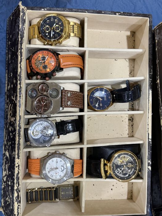 Lote de 19 Relógios de Homem – Seiko, Armani, Detomaso, Rotary + outros