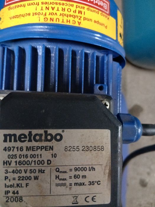 Zestaw hydroforowy metabo