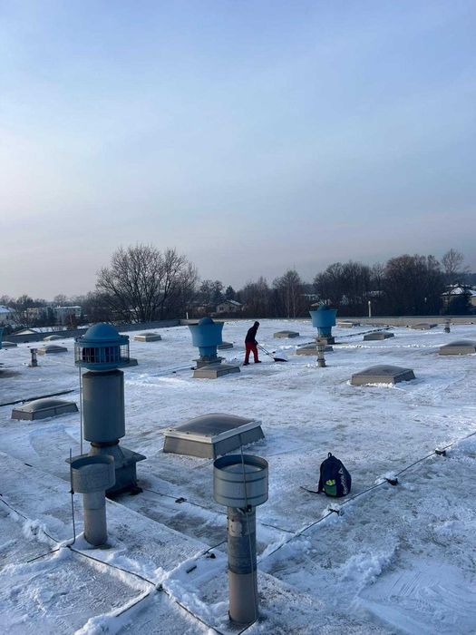 Odśnieżanie dachów, każdej powierzchni!!!
