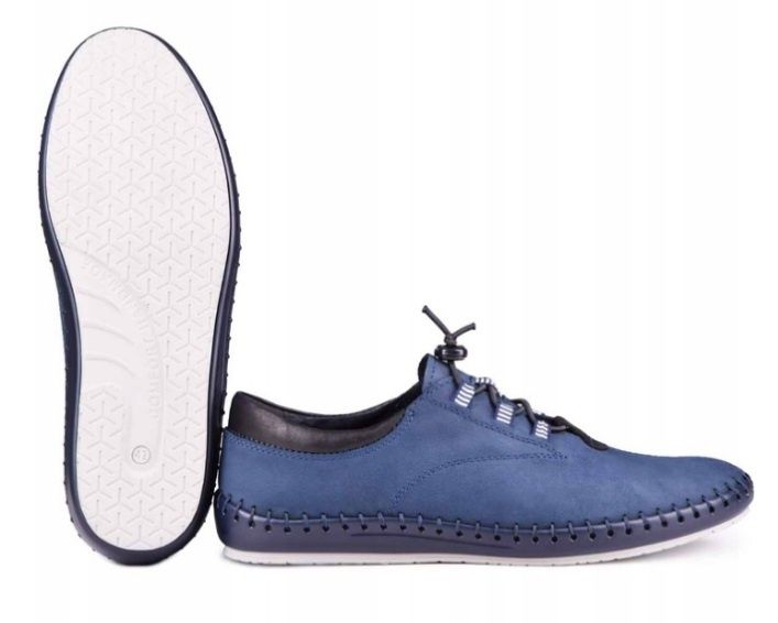 Buty Półbuty męskie skórzane rozm 42