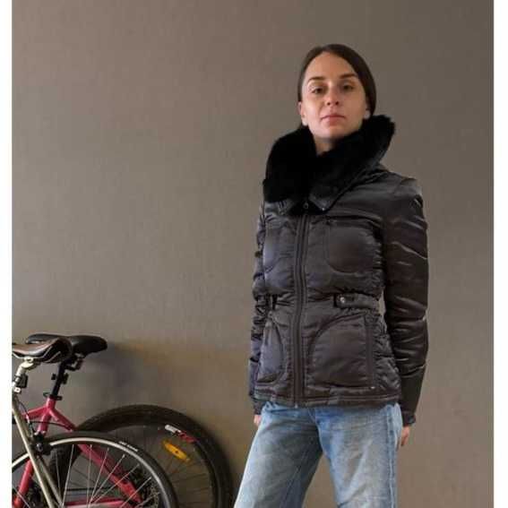 Max&co пуховая куртка с кроличьим воротником Max Mara