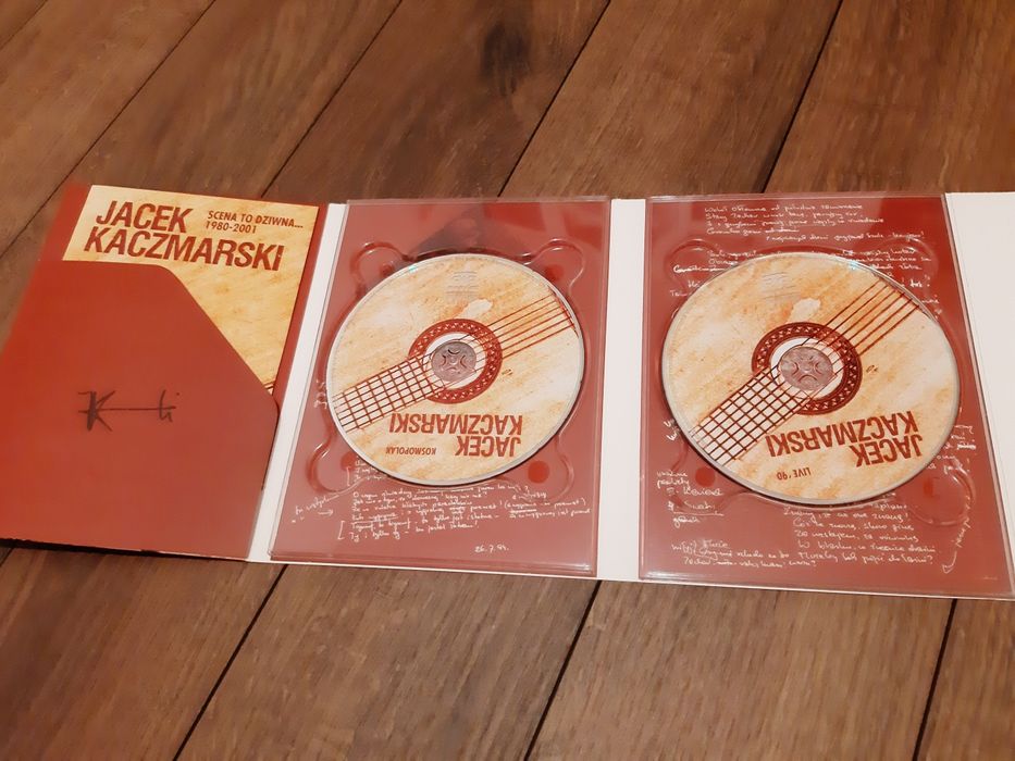 Jacek Kaczmarski Scena to dziwna 1980/2001. 5x DVD. Nowe.