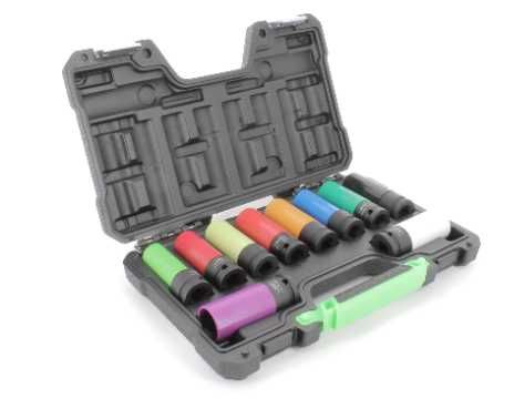 KIT DE 10 CHAVES DE IMPACTO DE 1/2" REF: 53988