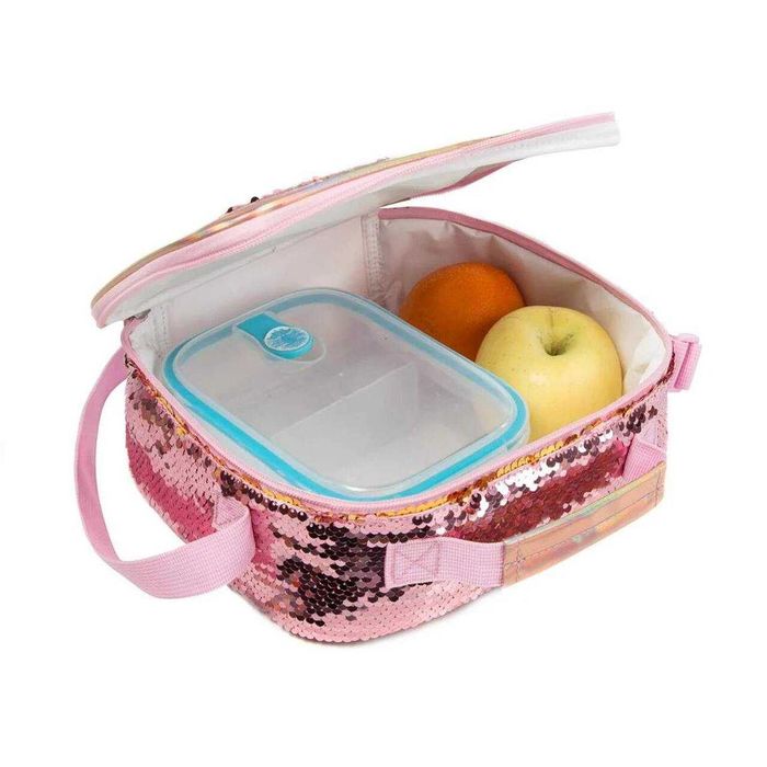 Pack Escolar Minnie 3 peças Mochila Grande + Lancheira + porta lápis