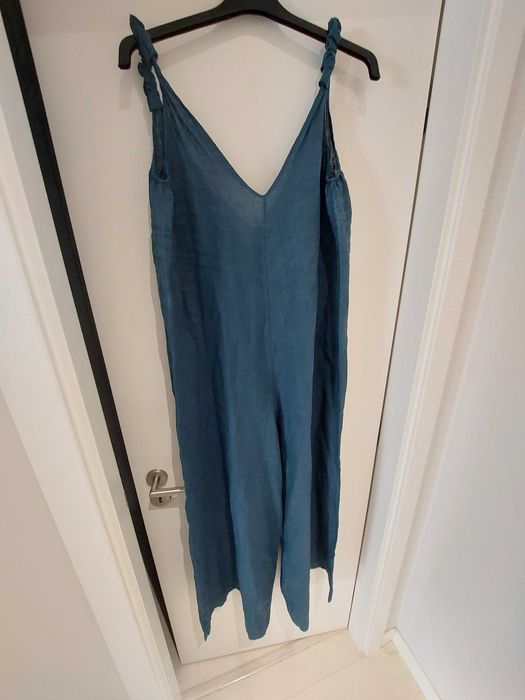 Macacão azul petróleo XL